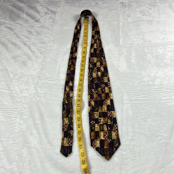 Ferrell Reed for the Regiment Shops of Colorado silk necktie tie - Picture 7 of 7